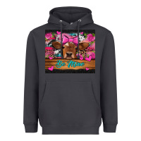 Smoke be mine valentine's day cow Heavyweight Hoodie - Jasminsmagicworld
