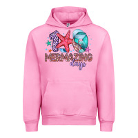 Fuchsia Pink 100 mermazing days Urban Hoodie - Artiststas