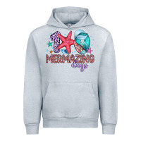 Heather Grey 100 mermazing days Urban Hoodie - Artiststas
