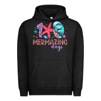 Pigment Black 100 mermazing days Urban Hoodie - Artiststas