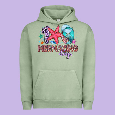 100 Mermazing Days Urban Hoodie Designed By Artiststas