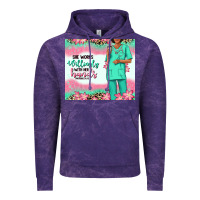 Cloud Purple she works willingly with her hands afro nurse Vintage Hoodie - RanaPortraitStore