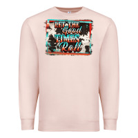 Pale Pink let the good times roll Premium Sweatshirt - Jasminsmagicworld