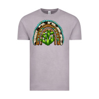 Vintage Zinc western cactus rainbow Vintage Tee - Zillion Design Studio