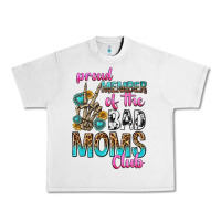 Lunar Rock proud member of the bad moms club Urban Heavy Tee - texasbilliewilder