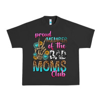 Pigment Black proud member of the bad moms club Urban Heavy Tee - texasbilliewilder