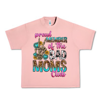 Salmon proud member of the bad moms club Urban Heavy Tee - texasbilliewilder