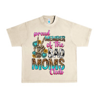 Sandshell proud member of the bad moms club Urban Heavy Tee - texasbilliewilder