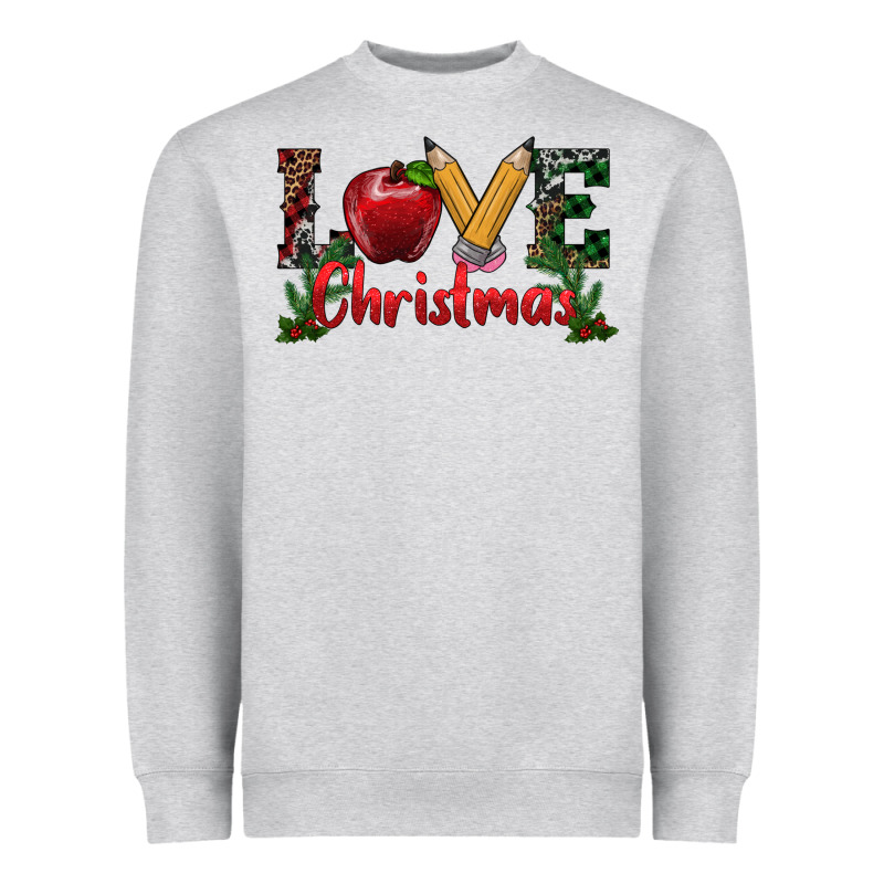 Western Christmas Love Heavyweight Sweatshirt by RanaPortraitStore | Teevron
