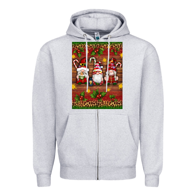 Christmas Gnomes Zipper Hoodie by Artiststas | Teevron