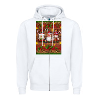 White christmas gnomes Zipper Hoodie - Artiststas