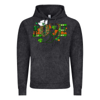 Vintage Black st patricks day love nurse Vintage Hoodie - RanaPortraitStore