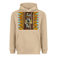 Mushroom Western Hampshire Sheep Mom Heavyweight Hoodie - LillyAllenDesigns