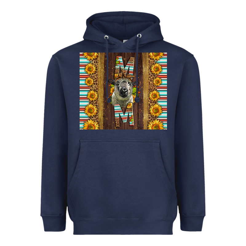 Western Hampshire Sheep Mom Heavyweight Hoodie by LillyAllenDesigns | Teevron