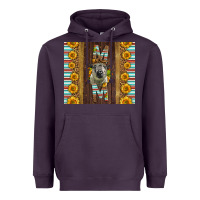 Plum Western Hampshire Sheep Mom Heavyweight Hoodie - LillyAllenDesigns