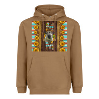 Toasted Coconut Western Hampshire Sheep Mom Heavyweight Hoodie - LillyAllenDesigns