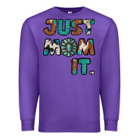Purple Just Mom It Premium Sweatshirt - Jasminsmagicworld