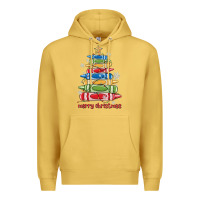 Antique Gold crayons tree christmas Premium Hoodie - MaliasSmallBusiness
