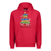 Cardinal crayons tree christmas Premium Hoodie - MaliasSmallBusiness