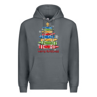 Rock crayons tree christmas Premium Hoodie - MaliasSmallBusiness