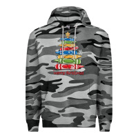 Slate Camo crayons tree christmas Premium Hoodie - MaliasSmallBusiness