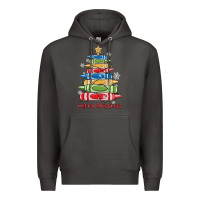 Smoke crayons tree christmas Premium Hoodie - MaliasSmallBusiness