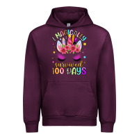 Mauve Wine i magically survived 100 days Urban Hoodie - Artiststas