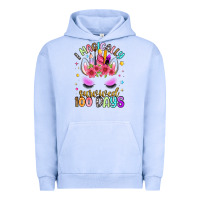 Pigment Grape Ice i magically survived 100 days Urban Hoodie - Artiststas