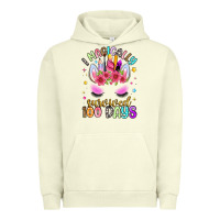 Pigment Pistachio i magically survived 100 days Urban Hoodie - Artiststas