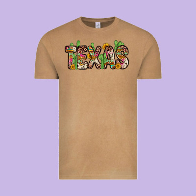 Texas Vintage Tee Designed By Zillion Design Studio