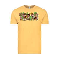Vintage Mustard texas Vintage Tee - Zillion Design Studio