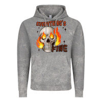 Cloud Rock everythings fine Vintage Hoodie - JahusDesignShop