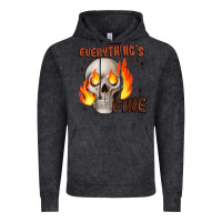 Vintage Black everythings fine Vintage Hoodie - JahusDesignShop