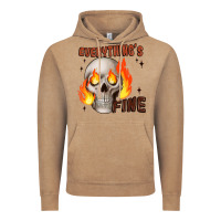 Vintage Coffee everythings fine Vintage Hoodie - JahusDesignShop