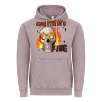 Everythings Fine Vintage Hoodie | Teevron