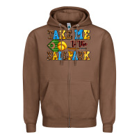 Chestnut take me to the ballpark softball Zipper Hoodie - AdoDesignShop