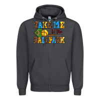 Smoke take me to the ballpark softball Zipper Hoodie - AdoDesignShop