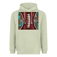 Matcha western pattern and american football Heavyweight Hoodie - BarkalooDesign