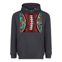 Smoke western pattern and american football Heavyweight Hoodie - BarkalooDesign