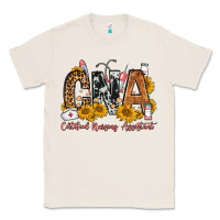 Natural cna certified nursing assistant Classic Tee - FaDigitalArtStudio
