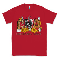 Red cna certified nursing assistant Classic Tee - FaDigitalArtStudio