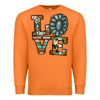Carrot Turquoise Love Premium Sweatshirt - Jasminsmagicworld