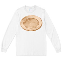 White plate fa element Long Sleeve Tee - FaDigitalArtStudio