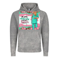Cloud Rock she works willingly with her hands blonde nurse Vintage Hoodie - RanaPortraitStore