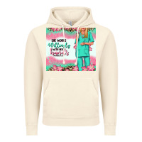 Vintage Artic she works willingly with her hands blonde nurse Vintage Hoodie - RanaPortraitStore