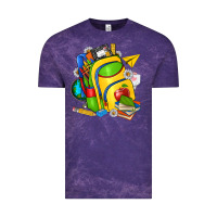 Cloud Purple school bag Vintage Tee - texasbilliewilder