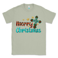 Matcha merry christmas turquoise gemstones cross Classic Tee - BarkalooDesign