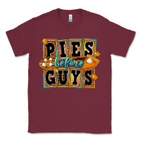 Burgundy pies before guys Classic Tee - FaDigitalArtStudio