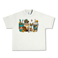 Pistachio indian headdress coffee cups Urban Heavy Tee - Zillion Design Studio