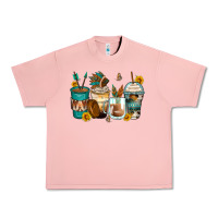 Salmon indian headdress coffee cups Urban Heavy Tee - Zillion Design Studio